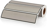 Binder Spine Labels, 1 3/8 H x 5 3/8 W, Blank, Gray, 200/Roll