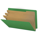 Moss Green Legal Size End Tab Pressboard Classification Folder (DV-S53-38-3MGRN)
