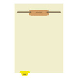Fileback Dividers, Bottom Tab, Top Fastener, Progress Notes, Letter Size, 50 Sheets/Box