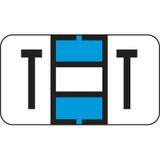 Jeter 7200 Series Labels Letter T 500/Roll