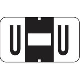 Jeter 7200 Series Labels Letter U 500/Roll