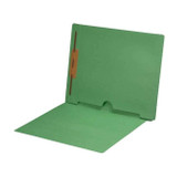 Green Colored End Tab Pocket Folders Part Number S-09018-GRN