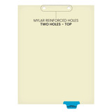 Chart Dividers, Bottom Tab, Position 5, Consultation/Hosp. Report, Blue Mylar, 100/Box