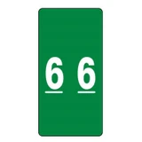 Smead LCC Match Numeric Labels #6 2W x 1H 250/Roll