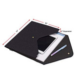 Smead Cloth Expanding Files, 2" Expansion, Letter Size, Dark Blue