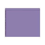 Kardex Folders, Alpha Scale, Letter Size, 1 Fastener, Violet, 50/BX