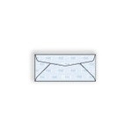 #6-3/4 Envelopes (3 5/8 x 6 1/2) 24lb White, Blue FDIC Tint 500/BX