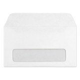 Number 6-3/4 Window Envelopes (3-5/8 x 6-1/2) 24lb White, Side Seam, Digi-Clear, 500/BX (W0889)