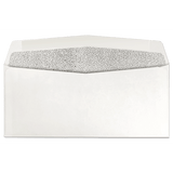 #10 Window Envelopes (4 1/8 x 9 1/2) 24lb White, Digi-Clear Window H, Black Tint, 500/BX
