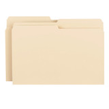 Smead File Folders, Legal Size, Standard 1/2-Cut Tab, Manila, 100/Box