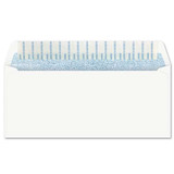 #10 Window Envelopes, Side Seam (4 1/8 x 9 1/2) 24lb White, Blue Tint, Kwik-Tak 500/BX (W2656)