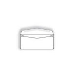 #10 Envelopes, Side Seam (4 1/8 x 9 1/2) Machine Insertable 24lb White 500/BX