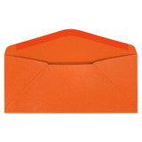 #10 Window Envelopes (4 1/8 x 9 1/2) 24lb Starburst Orange 500/BX