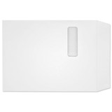Catalog Envelopes, 9 x 11-1/2, 28lb White, Window (1 3/8 x 4, 5/8L - 7 3/4B) 500/BX