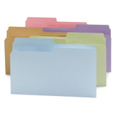 Smead SuperTab File Folder 15906, Oversized 1/2-Cut Tab, Legal, Assorted Colors, 100/Box