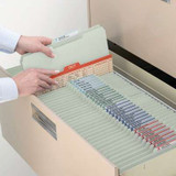 Smead Pressboard Folders, Legal Size, Gray/Green, 2" Expansion, 1/3-Cut Tab, 25/Box