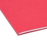 Smead Red File Folders, 1/3-Cut Top Tab, Legal Size, 100/Box (17743)