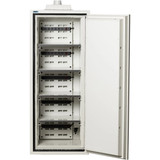 Phoenix BSS6104 battery charging safe front view with key lock and multipoint door hinges