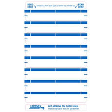 Light Blue File Folder Labels 59431