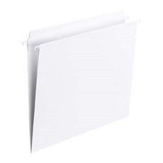 White FasTab Straight-Cut Hanging Folders (64102)