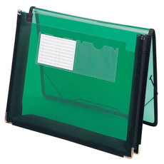 Smead Poly Wallet, 2-1/4" Expansion, Letter Size, Green (71951)