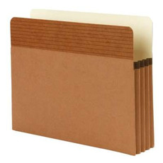 Smead Easy Grip File Pocket 3-1/2" Exp Letter Redrope (73208)