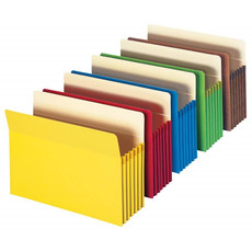 Smead Colored File Pockets 5/Pack (73836)