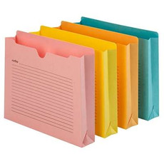 Smead Notes File Jacket, Letter Size, 2" Exp, Assorted Colors (75964)