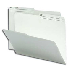 Smead Reversible File Folder, 1/2-Cut Printed Tab, Letter, Ivory 100/Bx (10348)