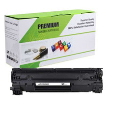 Black Compatible Toner, 3K Yield, CB436A Jumbo