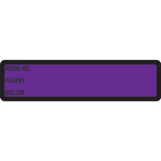 Arden Spine ID Labels - Purple, Printed