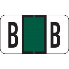 Jeter 7200 Series Labels Letter B 500/Roll