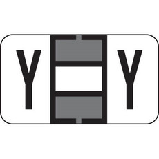 Jeter 7200 Series Labels Letter Y 225/Pack