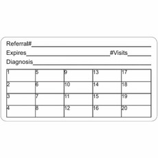 Medical Chart Labels, Referral, 3-1/4 x 1-3/4, White, 250/Roll (MAP2450)