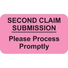 Insurance Claim Labels, Second Claim, 250/Box (MAP2710)