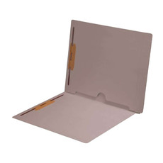 Gray Colored End Tab Pocket Folders Part Number S-09019-GRY