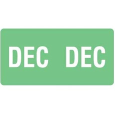 Smead ETS Month Labels, December