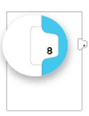 Legal Index Dividers, Number 8, Letter Size, Side Tab, Uncollated (SP11-8)