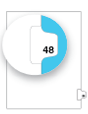 Legal Index Dividers, Number 48, Letter Size, Side Tab, Uncollated (SP11-48)