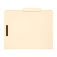 Smead Fastener File Folder, 2 Fasteners, 2/5-Cut Tab Right (14580)