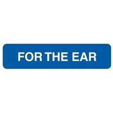 For the Ear Label, 1-5/8 x 3/8, 500/RL (V-AN656)