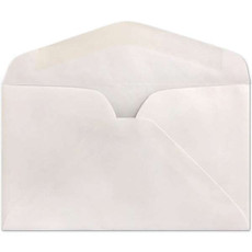 #6-1/4 Regular Envelopes (3-1/2 x 6) 24lb White 500/BX