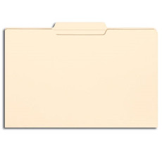 Smead File Folder, Reinforced 1/3-Cut Tab Center Pos, Legal (15336)