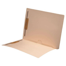 End Tab Pocket Folders, Full Inside Pocket, Letter, 2 Fasteners, 250/Box (S-09016-B)