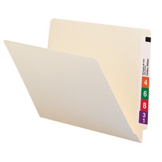 Smead End Tab File Folder, Straight-Cut Tab, Letter, Manila 100/Bx (24100)