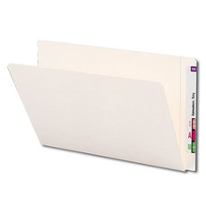 Smead End Tab Heavyweight File Folder, Reinforced Straight-Cut Extended Tab, Legal, 50/Bx (24557)