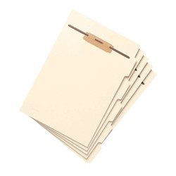 Smead Folder Divider with Fastener, Side 1/5-Cut Tab, Letter (35605)