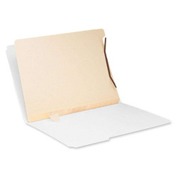 Smead Folder Divider, Dual Prong Fastener, Letter Size, Manila, 100/Box
