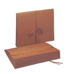Smead Wallet, 5-1/4" Expansion, Flap/Cloth Tie Closure, 10/Box (71073)