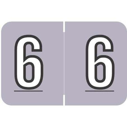 Barkley NBKM Label Number 6 (225/Pack)